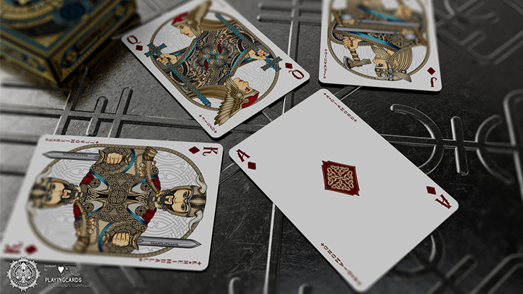 Valhalla Viking Sapphire (Standard) Playing Cards