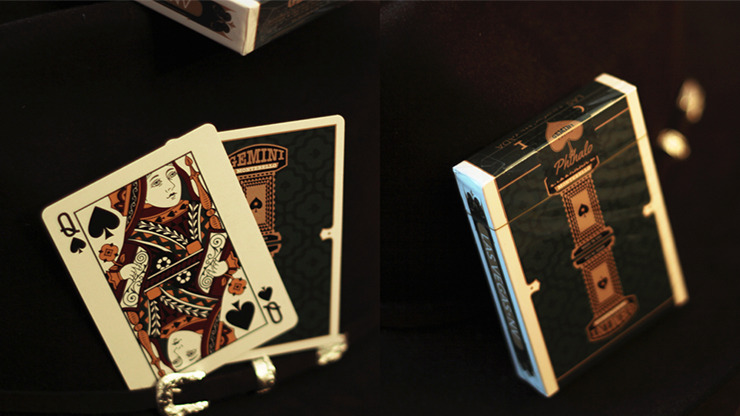 Gemini Casino Phthalo Green Playing Cards by Gemini