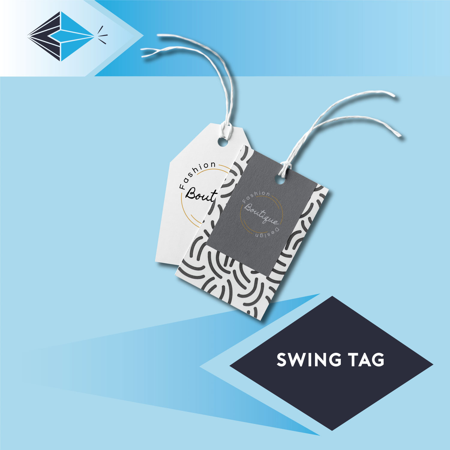 Standard Swing Tags - 10 Pack