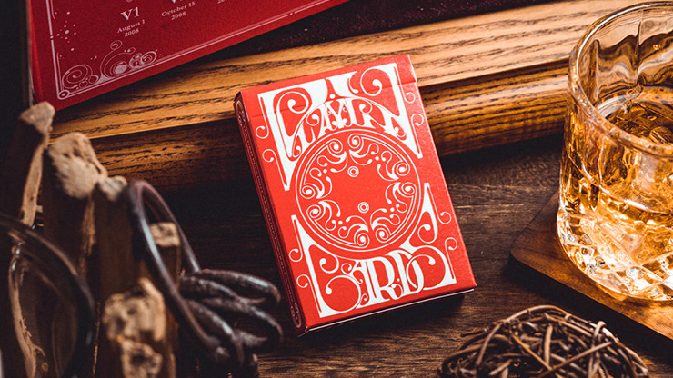 Smoke & Mirrors V8, Red (Standard) Edition Playing Cards by Dan & Dave