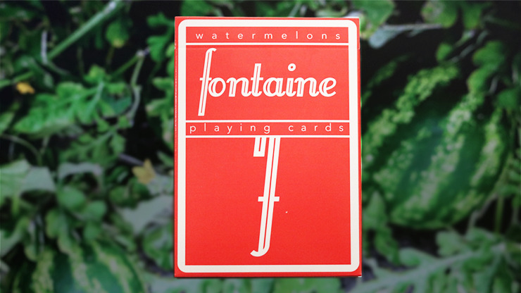 Fontaine: Watermelon Playing Cards