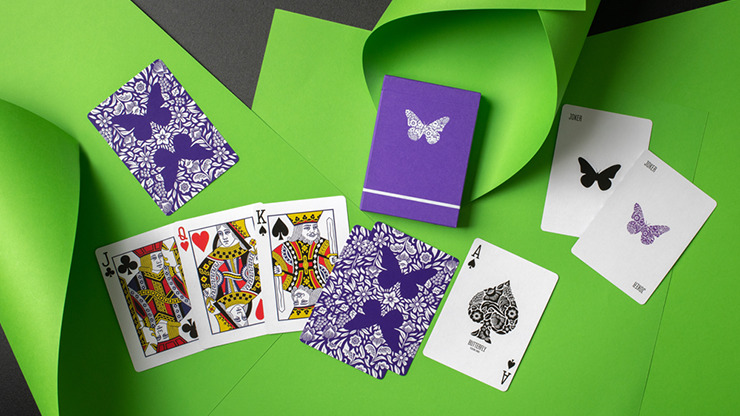 Butterfly Playing Cards (Royal Purple Edition)
