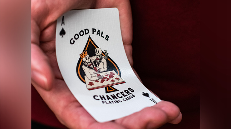 Chancers Playing Cards Black Edition by Good Pals