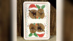 Alpaca Christmas Kids Playing Cards