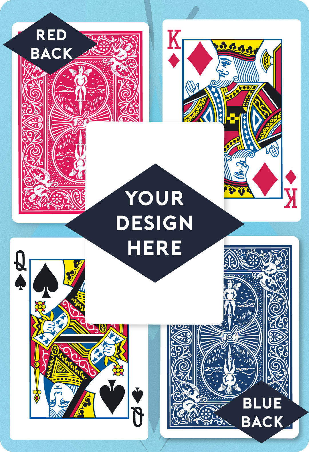 custom bicycle playing cards
