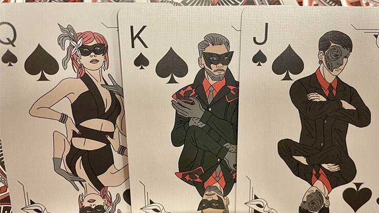 Stripper Bicycle Masquerade Playing Cards