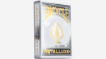 Bicycle Metalluxe Silver Playing Cards by US Playing Card Co.