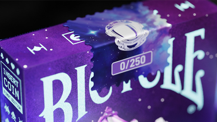 Bicycle Battlestar (purple seal) (Royal Gilded) Playing Cards