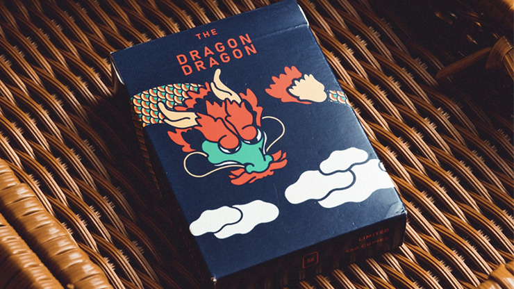 The Dragon (Blue) Playing Cards
