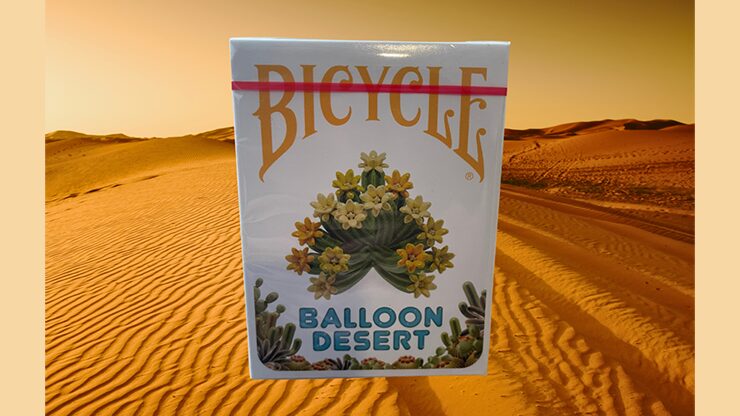 Bicycle Balloon Desert (Stripper) Playing Cards