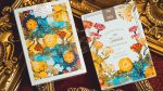 Van Gogh Zinnias (Numbered- Seal) Playing Cards