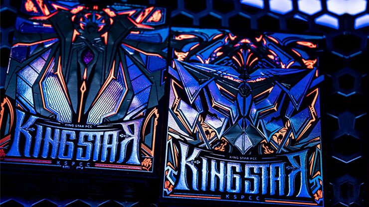 Knights on Debris (Thunder Armor Collector's Set) Playing Cards by KINGSTAR