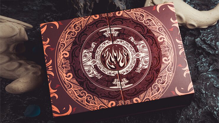 Atlantis (Water and Fire) Limited Gilded 2 Decks Set Playing Cards