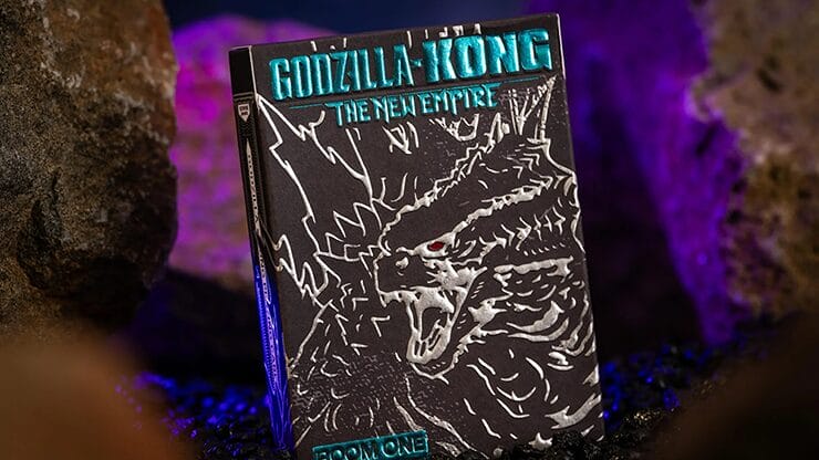 Godzilla x Kong: The New Empire Playing Cards – Godzilla (Black) Standard Edition