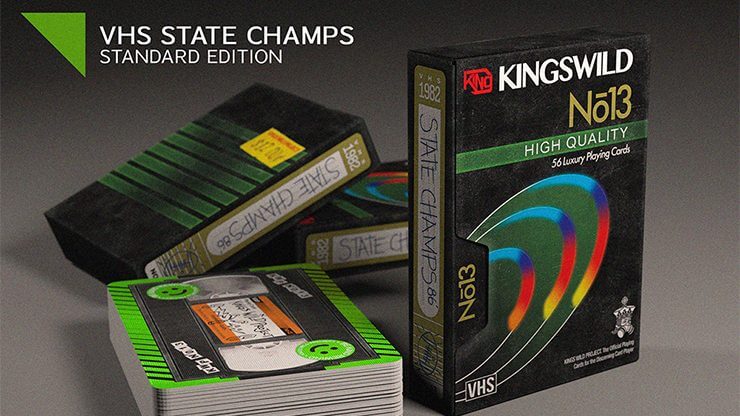 1982 VHS-State Champs Playing Cards by Kings Wild Project